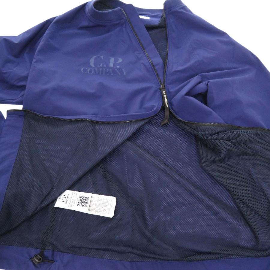 美品 CPカンパニー シーピーカンパニー ロゴ クルーネック ジップ 