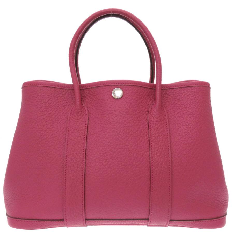 美品 エルメス ガーデンパーティTPM ネゴンダ ローズウッド □Q刻印  