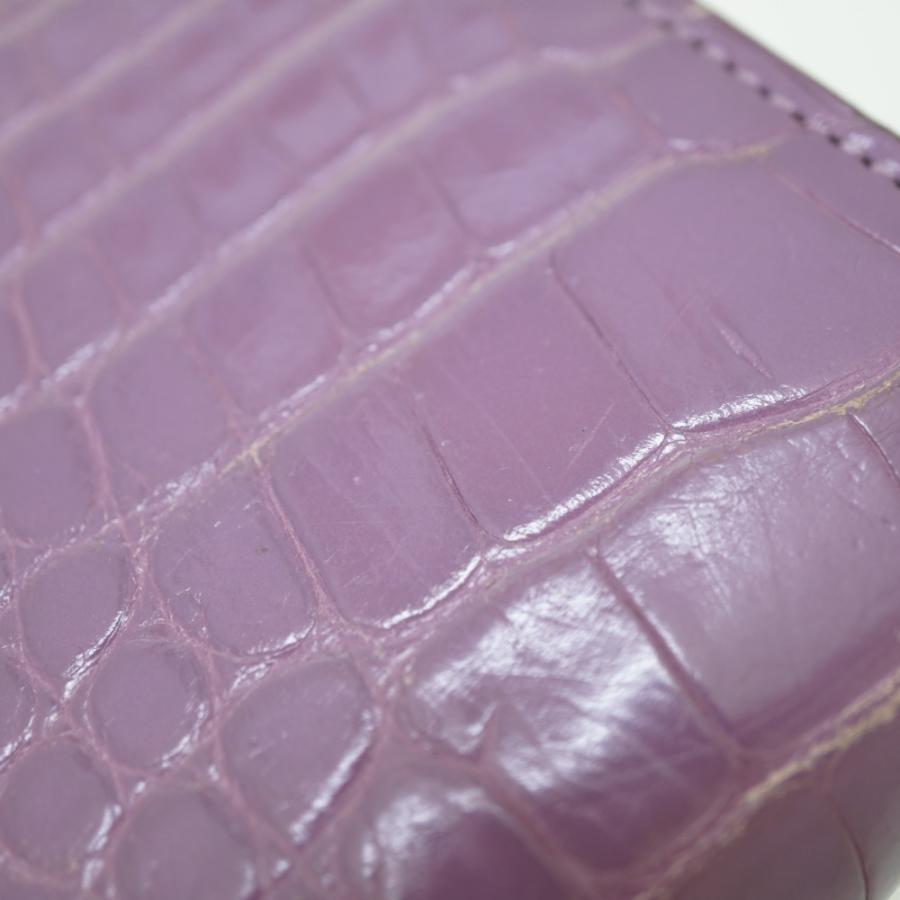 グッチ クロコダイル マーモント コンパクトウォレット 456126 二  