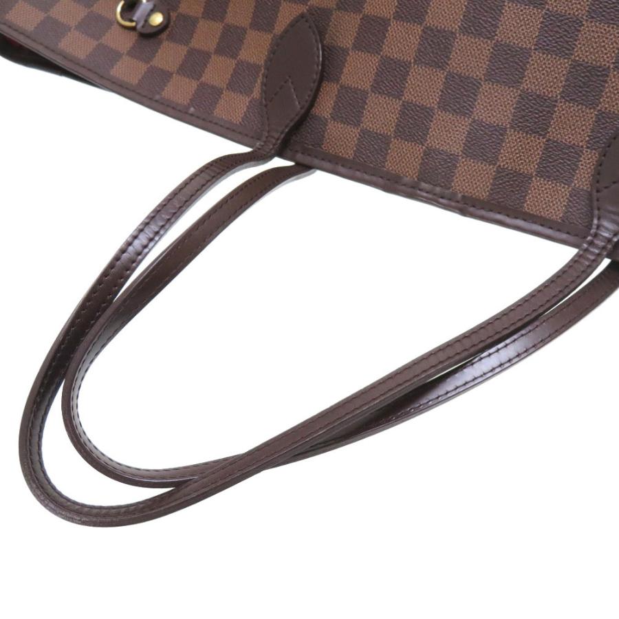 LOUIS VUITTON 美品 ルイ ヴィトン ダミエ ネヴァーフルGM エベヌ 