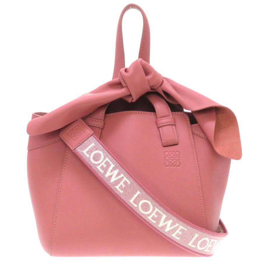 LOEWE 未使用 ロエベ ハンモック バニー ナゲット カーフ ピンク 