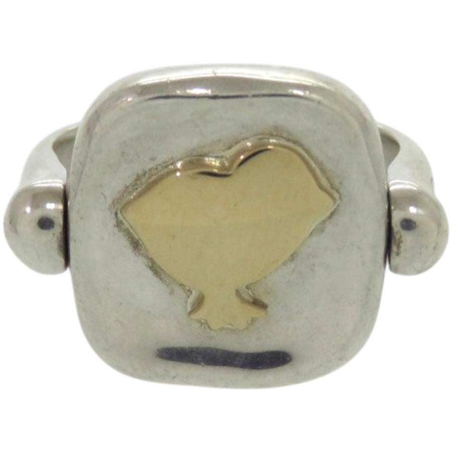 ポメラート ドド ヒヨコ 約11号 シルバー925 K18イエローゴールド