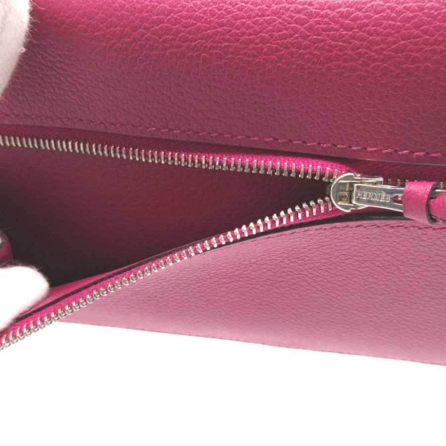 美品 エルメス ドゴン ロング A刻印(2017年製) エバーカラー ローズパープル 財布 1774 HERMESの画像