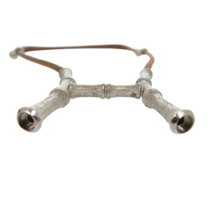 HERMÈS バンブー　スタイル ネックレス エルメス バンブー スタイル ネックレス