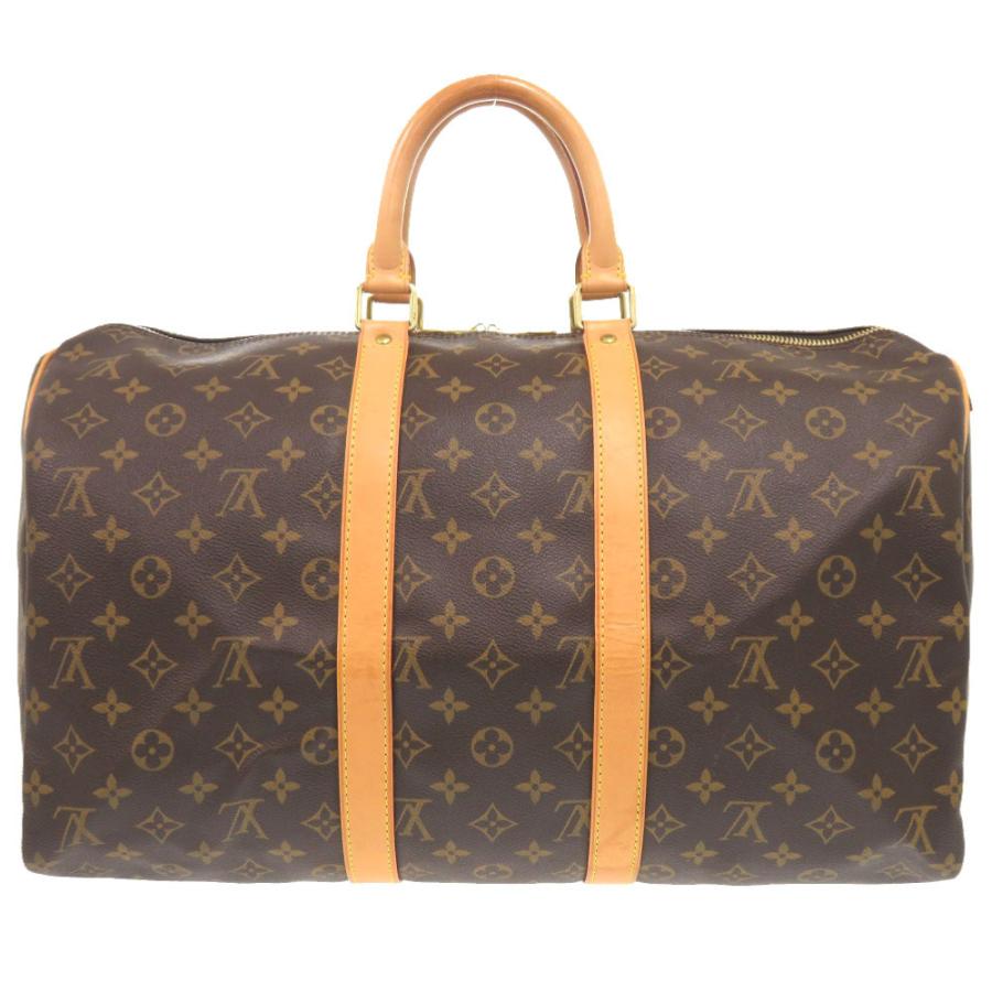 美品 ルイ ヴィトン キーポル45 モノグラム M41428 ボストンバッグ LV 0352 LOUIS VUITTON_1