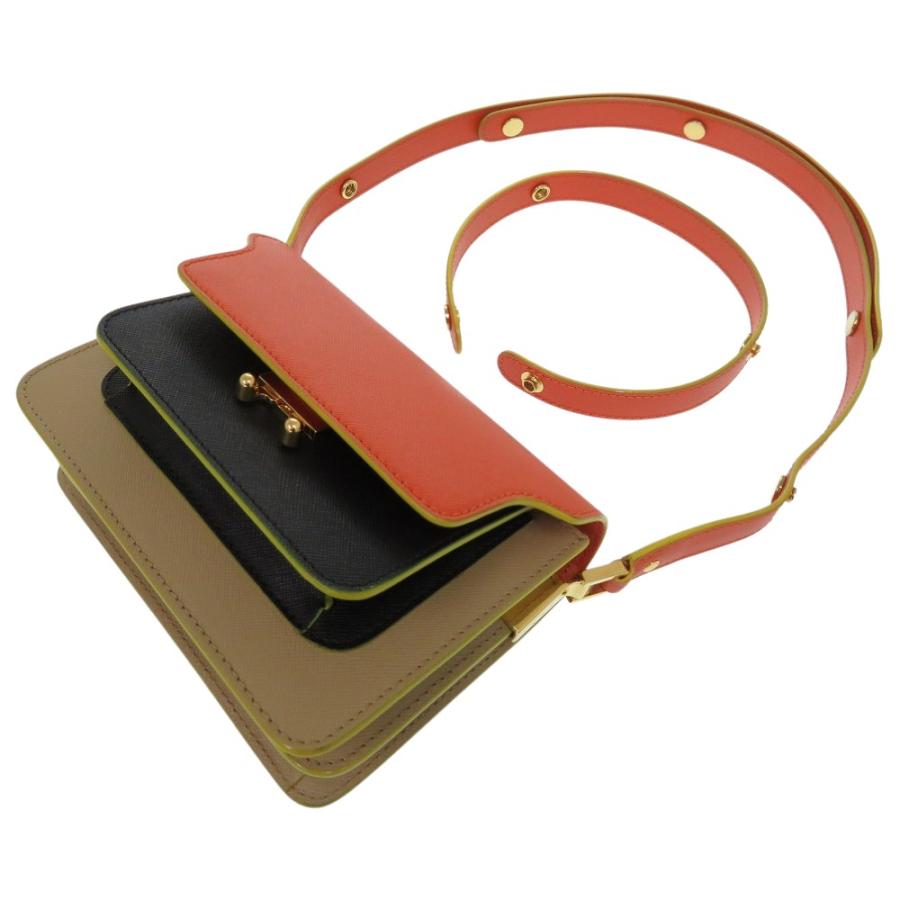 新品同様 マルニ TRUNK トランク ミニ ショルダーバッグ LV520Z248Y 