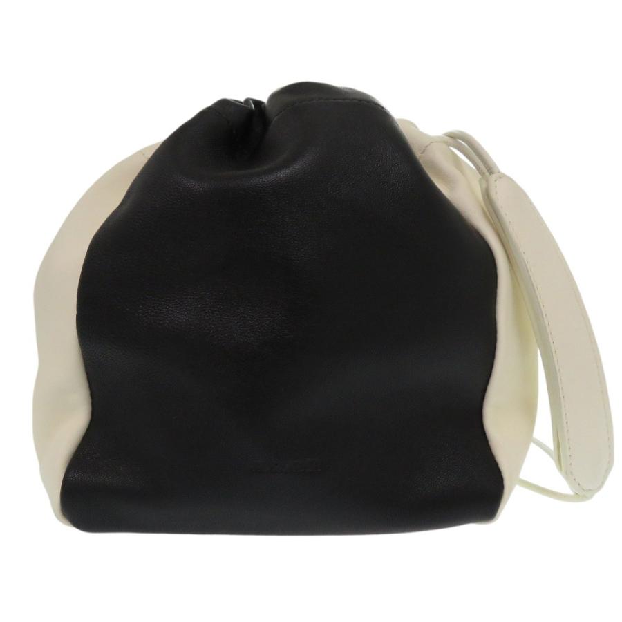 JIL SANDER 美品 ジルサンダー ドローストリング 巾着 J08WG0010 