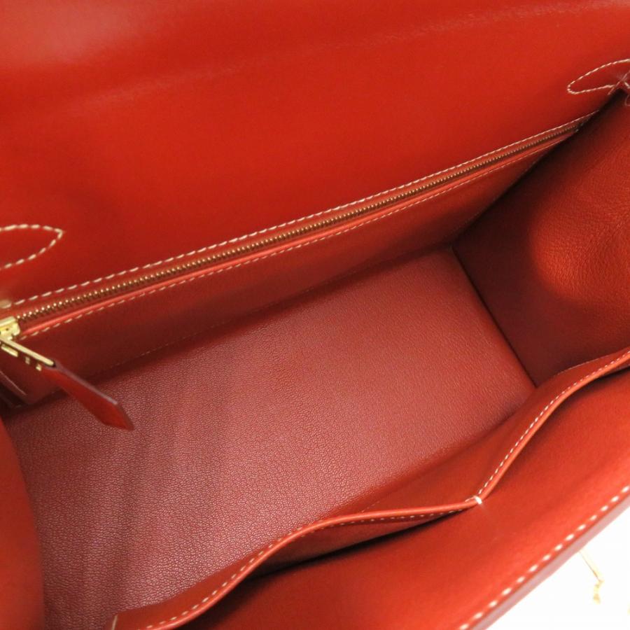 HERMES 美品 エルメス ケリー28 外縫い 京刺繍 着物 ボックスカーフ