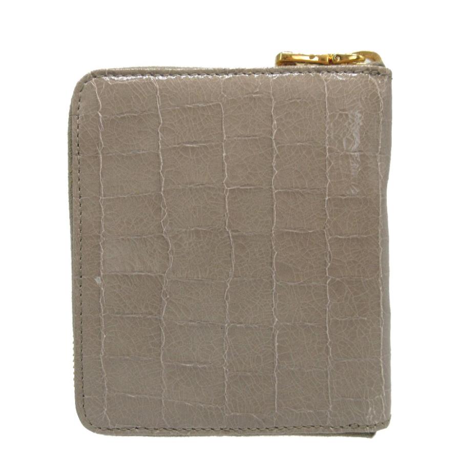 miumiu 財布　グレー miu MIU ミュウミュウ 二つ折り財布 レディース グレー 5ML522