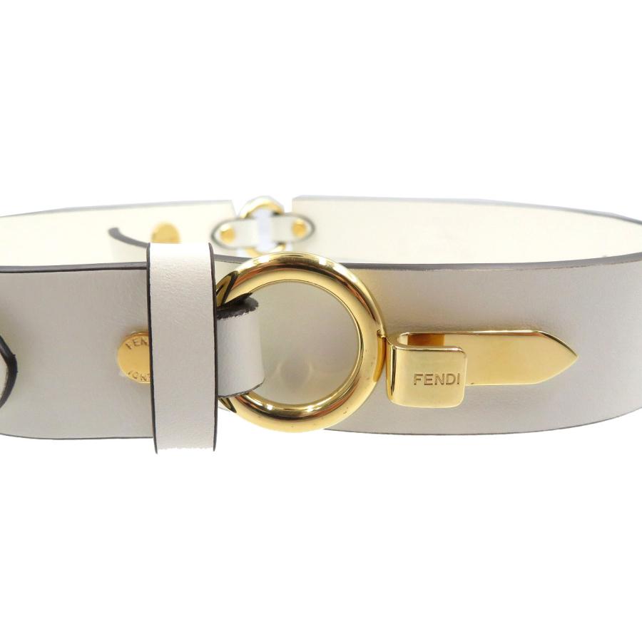 FENDI（フェンディ） 美品 フェンダーチェ ヴェルサーチ 8C0662 レザー 