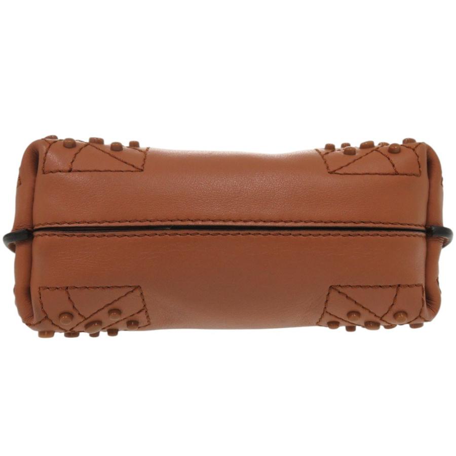 極美品✨TOD'S WAVE レザー 2way ウェーブ ショルダーバッグ Woman ブラック トッズ ウェーブ バッグ レザー バッグ スモール