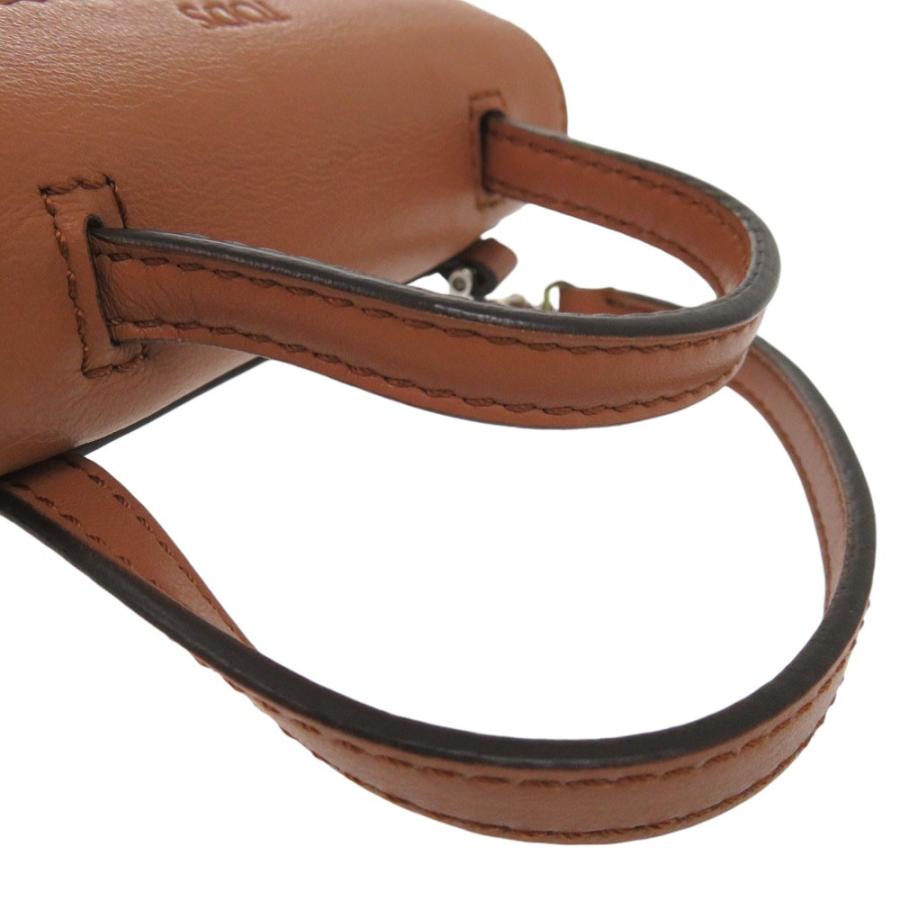 トッズ 2WAY マイクロ ウェーブバッグ ハンドバッグ ショルダー