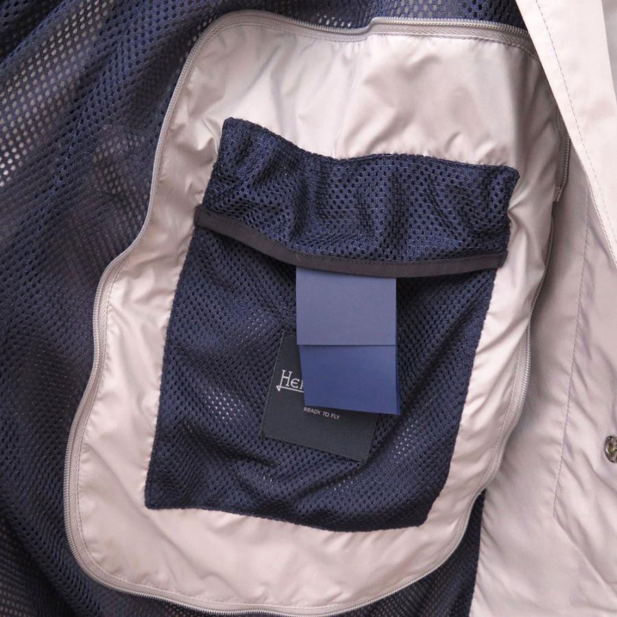 HERNO 新品同様 ヘルノ パッカブル ナイロンコート サイズ50