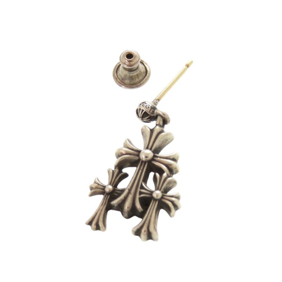 クロムハーツ トリプルクロス3ch ピアス925 楽天市場】美品 クロムハーツ 3CH CROSS DROP トリプルクロス