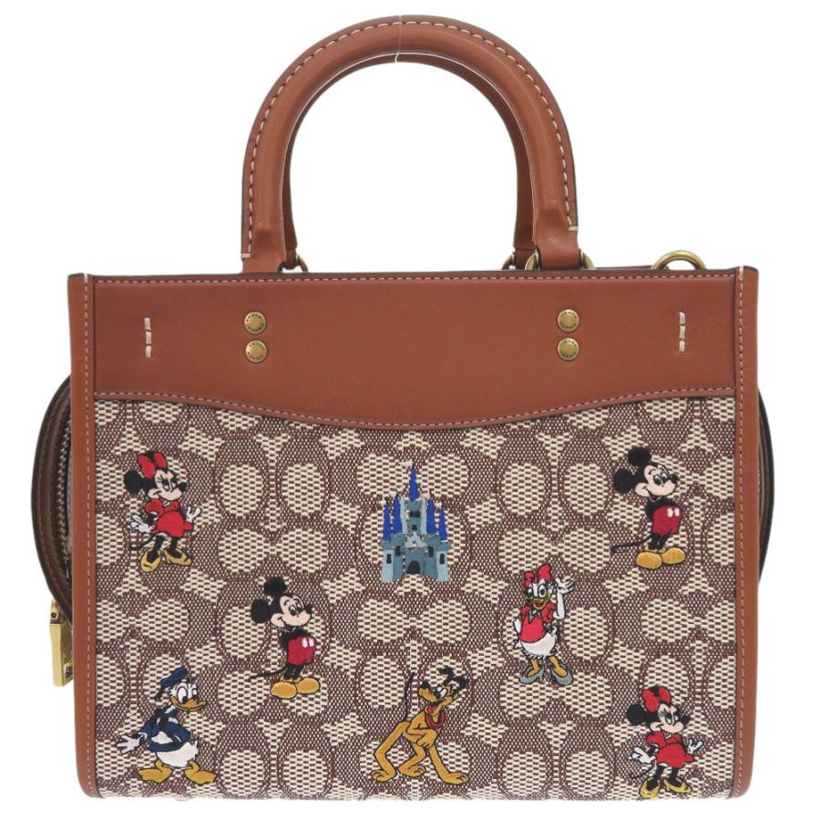 COACH（コーチ） 未使用品 × DISNEY ローグ 25 シグネチャー ウィズ