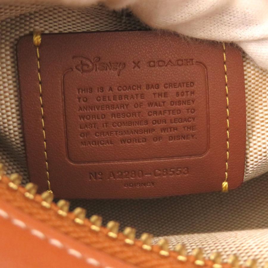 COACH 未使用品 コーチ × DISNEY ローグ 25 シグネチャー ウィズ  