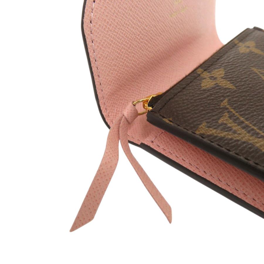 【極美品】ルイヴィトン モノグラム ポルトモネロザリ ローズバレリーヌ お財布 LOUIS VUITTON（ルイ・ヴィトン） ルイヴィトン財布 レディース 長財布