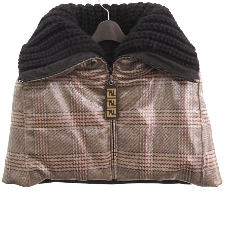 FENDI ジップアップジャケット ブラウン 【公式通販】