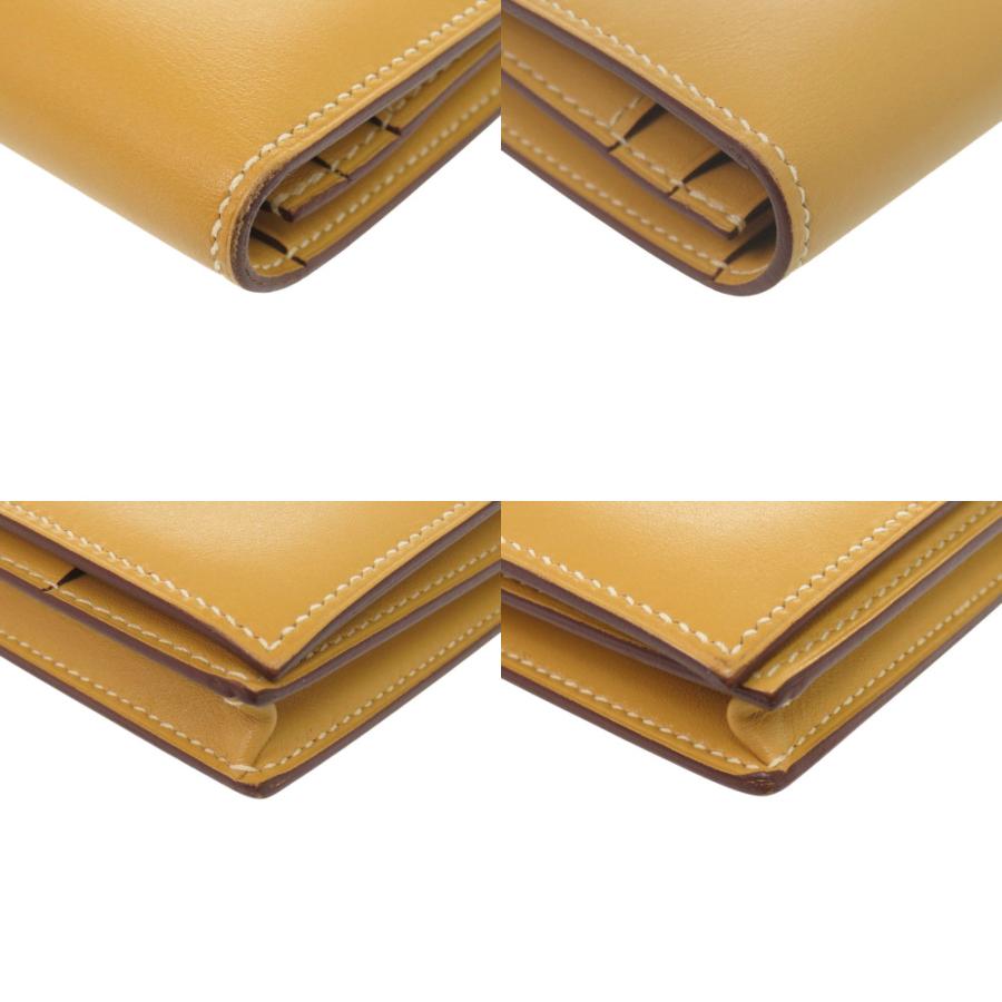 美品 エルメス ベアンスフレ ヴォータデラクト パイユ ゴールド金具 A刻印(2017年製) 長財布 1218 HERMESの画像