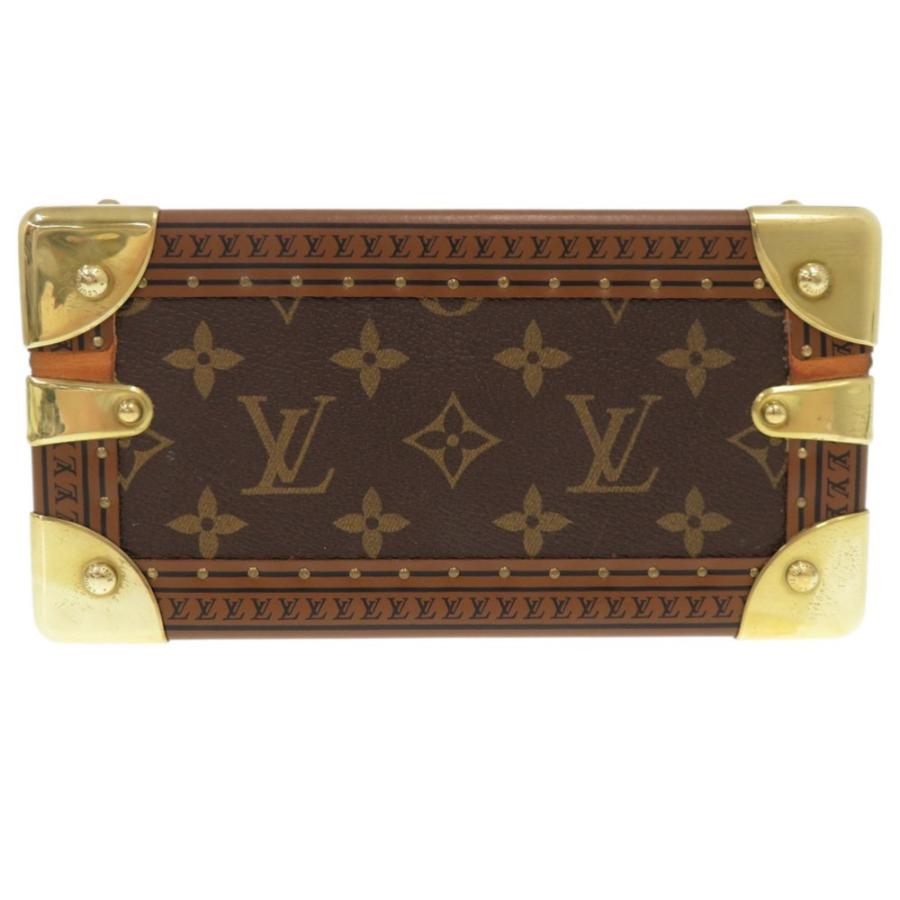美品 ルイ ヴィトン コフレ トレゾール20 モノグラム ブラウン ジュエリーボックス LV 1447 LOUIS VUITTONの画像