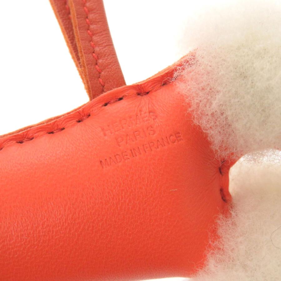HERMES 新品同様 エルメス バディ アニューミロ ムートン ローズ  