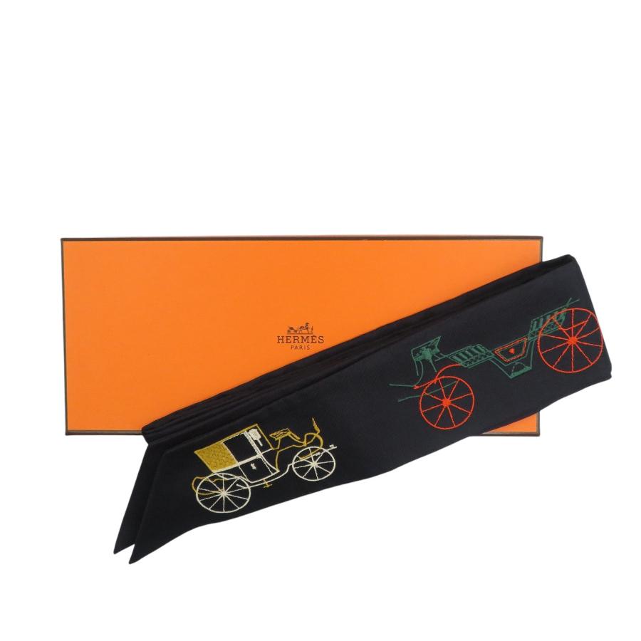 HERMES（エルメス） 未使用 ツイリーロング アトゥベルリンヌ シルク