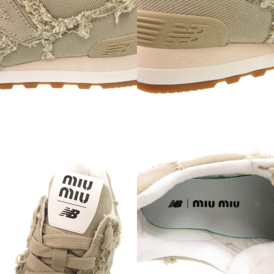 miu miu（ミュウミュウ） 未使用品 × ニューバランス 574 158692