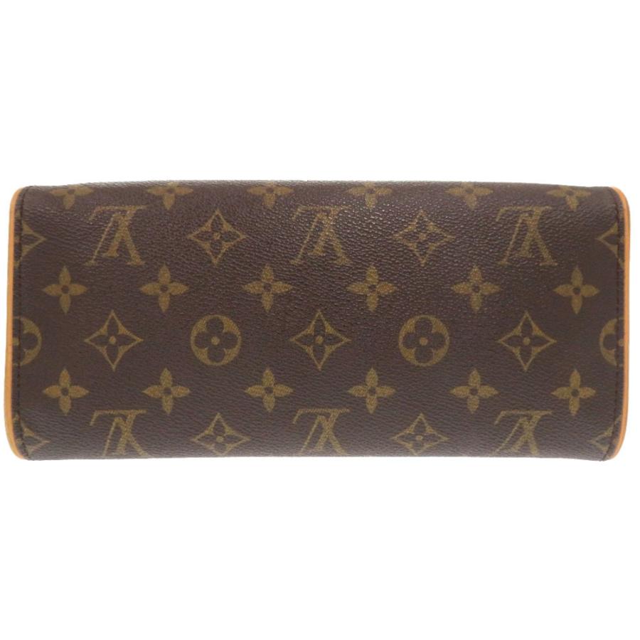 LOUIS VUITTON◇ポシェット・ツインGM_モノグラム・キャンバス_BRW/PVC