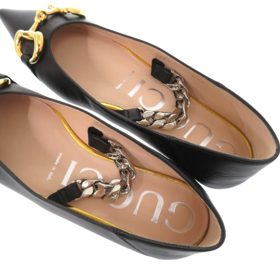 GUCCI（グッチ） 未使用品 ホースビット フラットシューズ ポイン