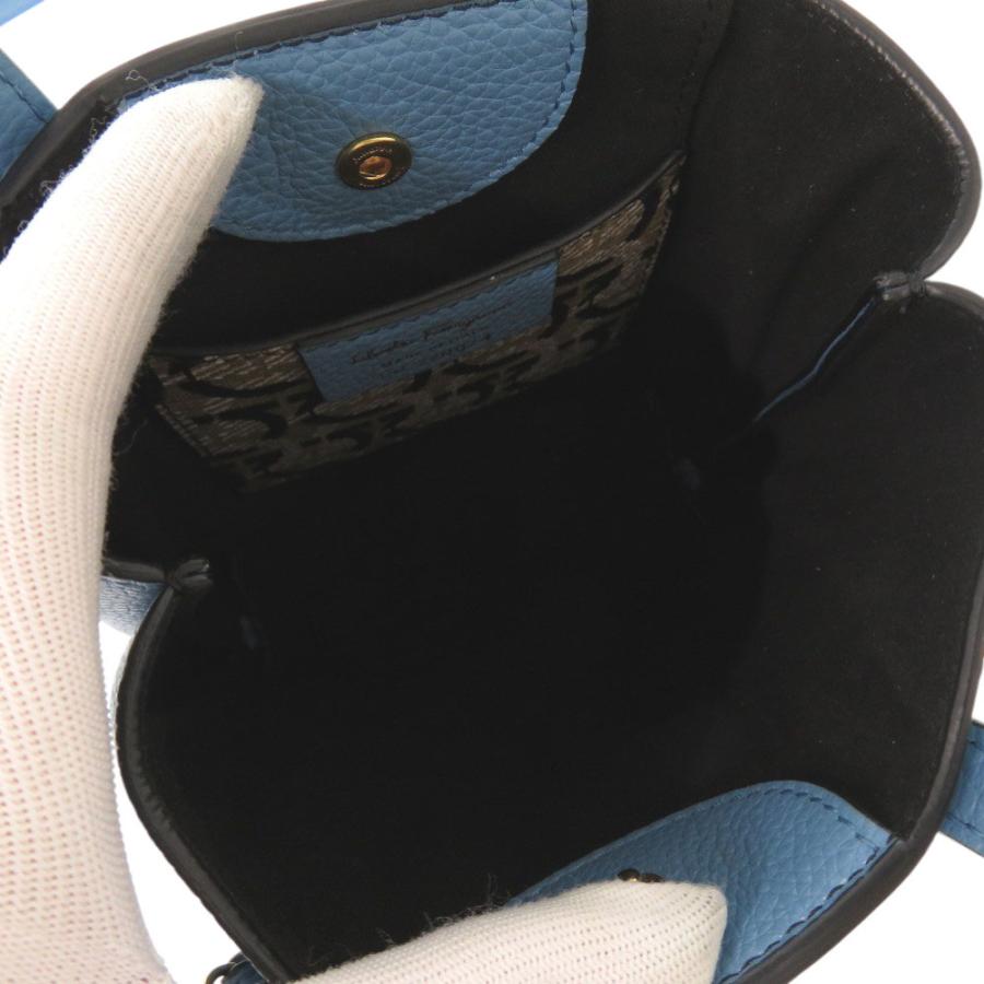 美品 サルヴァトーレフェラガモ ガンチーニ GU-220024 レザー ブルー