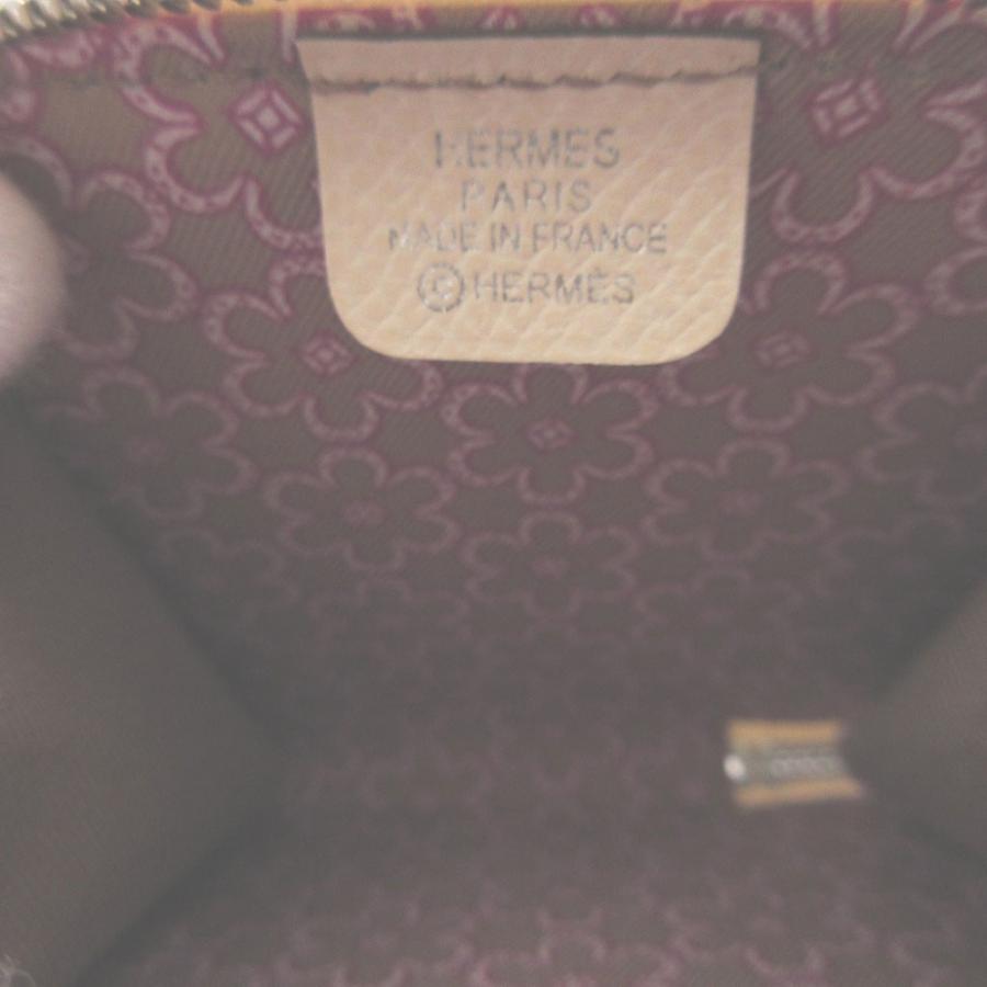 HERMES 新品同様 エルメス アザップコンパクトミニ シルクイン U刻印