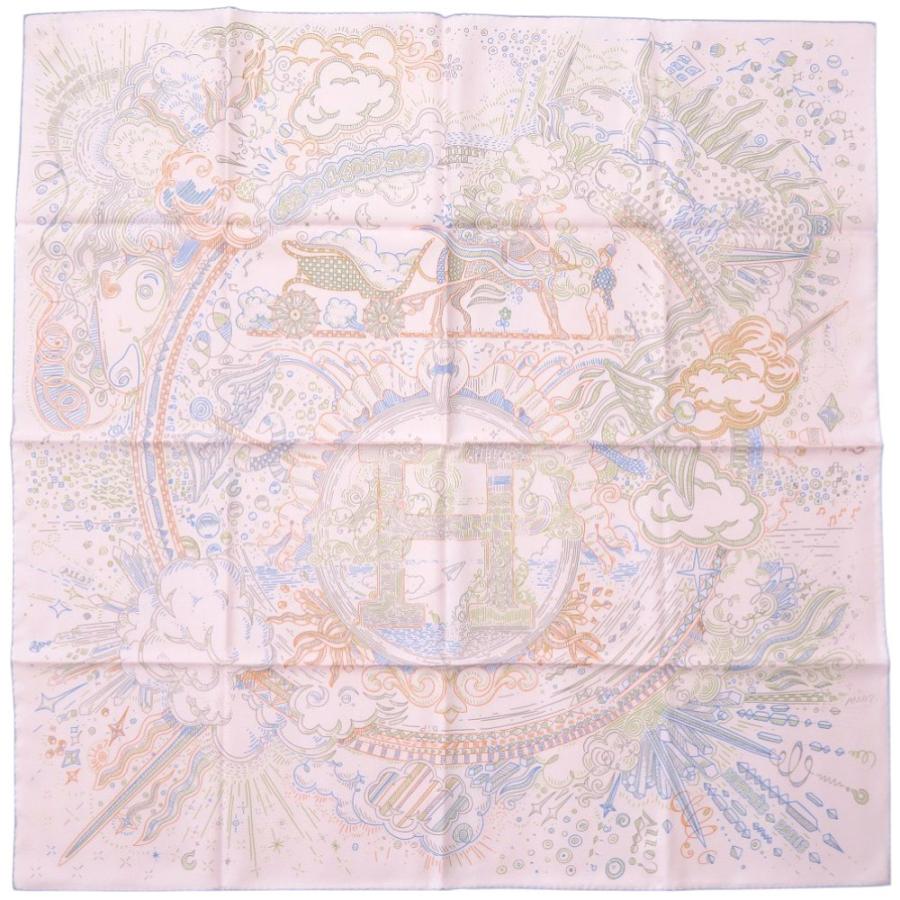 エルメス　カレ90 プリーズ・ホールド•ザ•ライン Please Hold The Line scarf 90 - Pink | Hermès USA