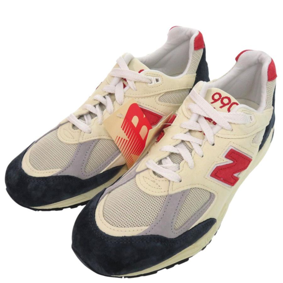 newbalance m990TA2 新品未使用ニューバランス　スニーカー 990シリーズ NEW BALANCE M990TA2 WHITE/BLUE/RED MADE IN USA