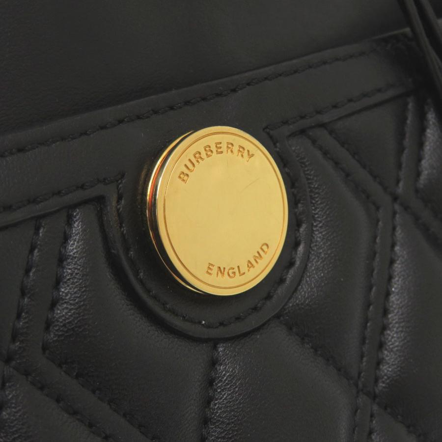 BURBERRY（バーバリー） レザー ブラック 2WAY ハンドバッグ