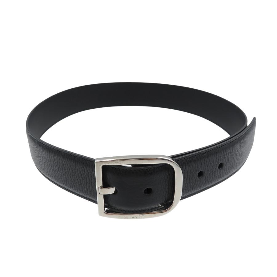 GUCCI（グッチ） 未使用 449716 アウトレット品 85/34 レザー シルバー 