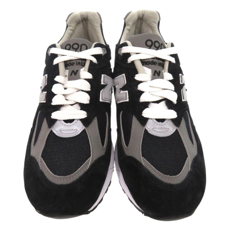 New Balance 未使用品 ニューバランス M990BL2 スニーカー スウェード  