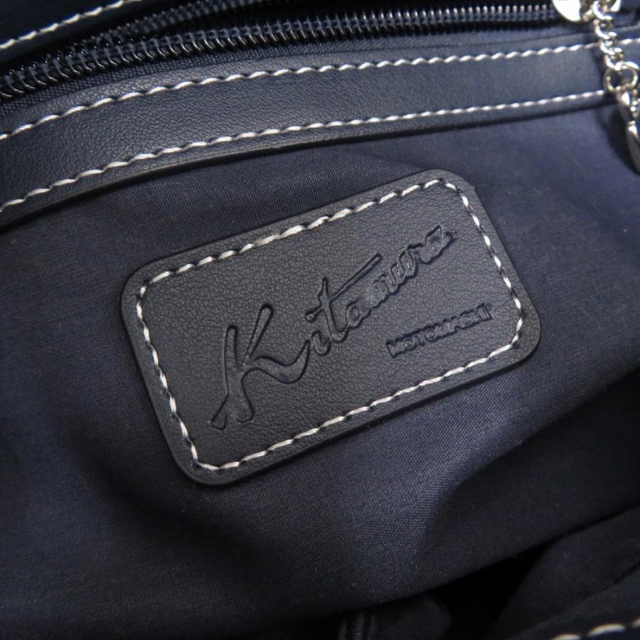 新品同様キタムラレザーショルダーバッグ