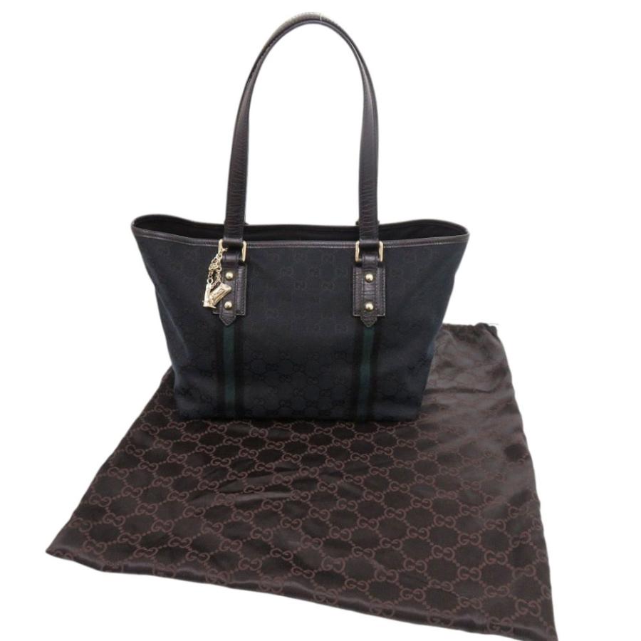 GUCCI（グッチ） 美品 137396 シェリーライン GG キャンバス ブラック