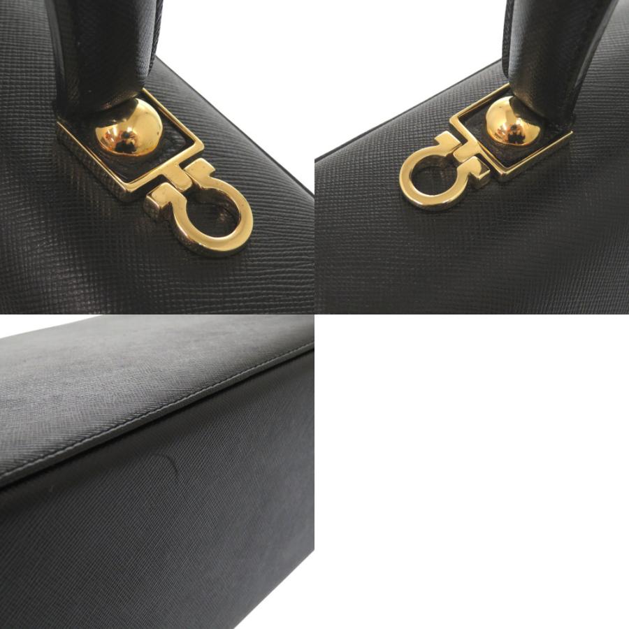 専用【美品】 フェラガモ　ガンチーニ　カチューシャ　黒 Salvatore Ferragamo フェラガモ ガンチーニ カチューシャ