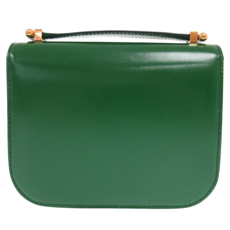 新品同様 ジルサンダー タオ レザー グリーン ショルダーバッグ 0312 JIL SANDER_2