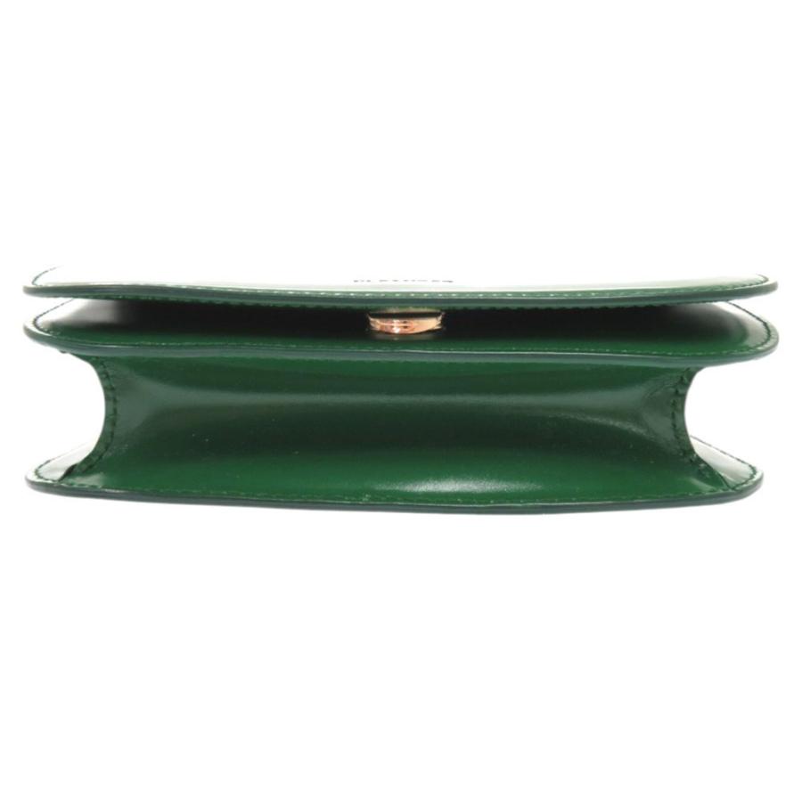 新品同様 ジルサンダー タオ レザー グリーン ショルダーバッグ 0312 JIL SANDER_3