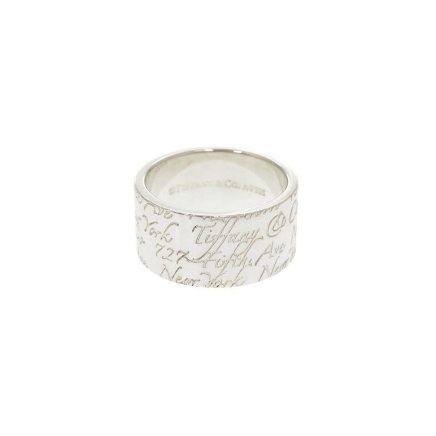 TIFFANY&Co. 美品 ティファニー ノーツ シルバー925 約14号