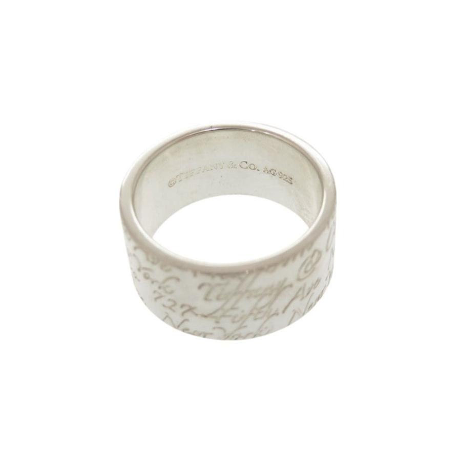 TIFFANY&Co. 美品 ティファニー ノーツ シルバー925 約14号