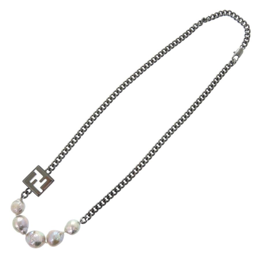 FENDI フェンディ シャドーネックレス　ブラック FENDI フェンディ シャドーネックレス ブラック m83525656016_1.jpg