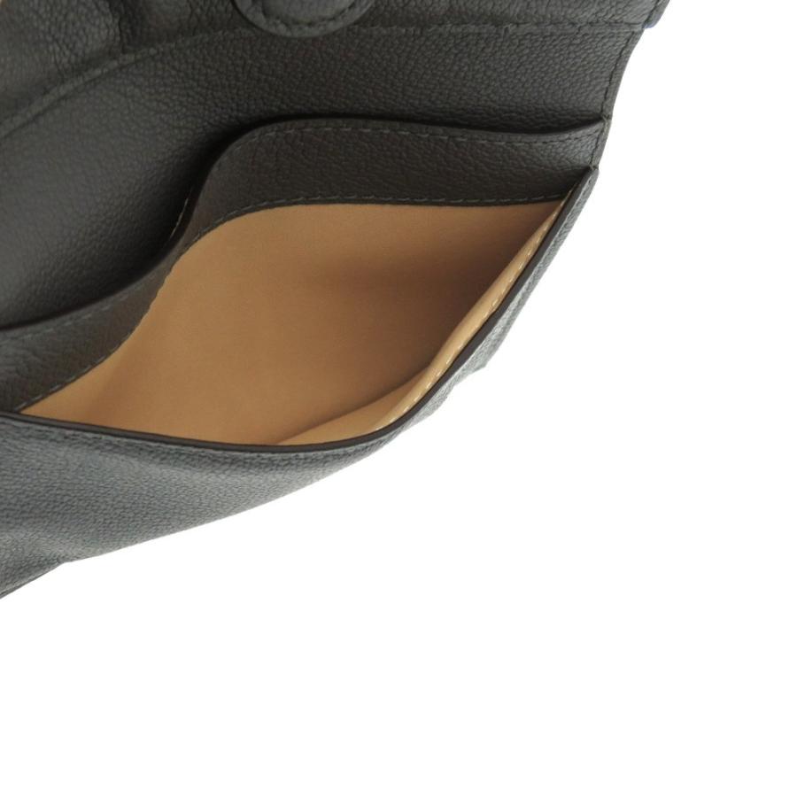 デルボー ブリヨン AB0493 カーフ グレー 灰 三つ折り財布 1282  