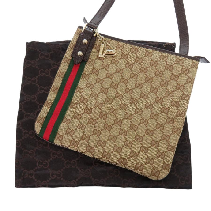 GUCCI（グッチ） 美品 シェリーライン 144388 GGキャンバス