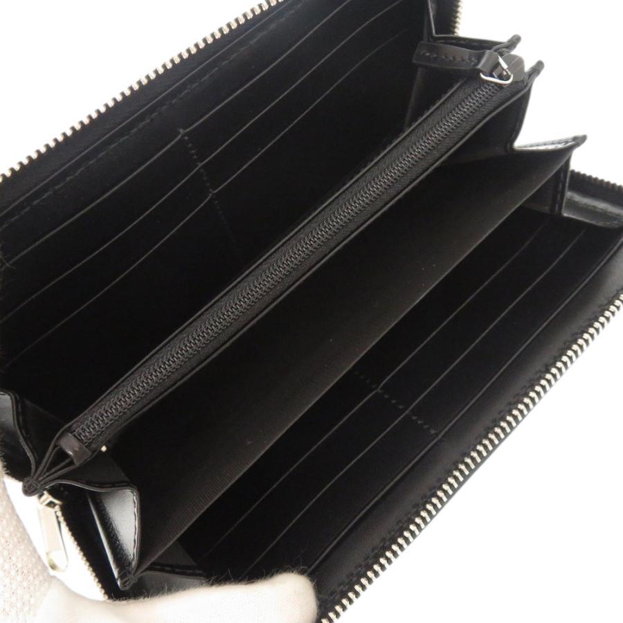 GUCCI 新品同様 グッチ GGエンボス 625558 ブラック ラウンド