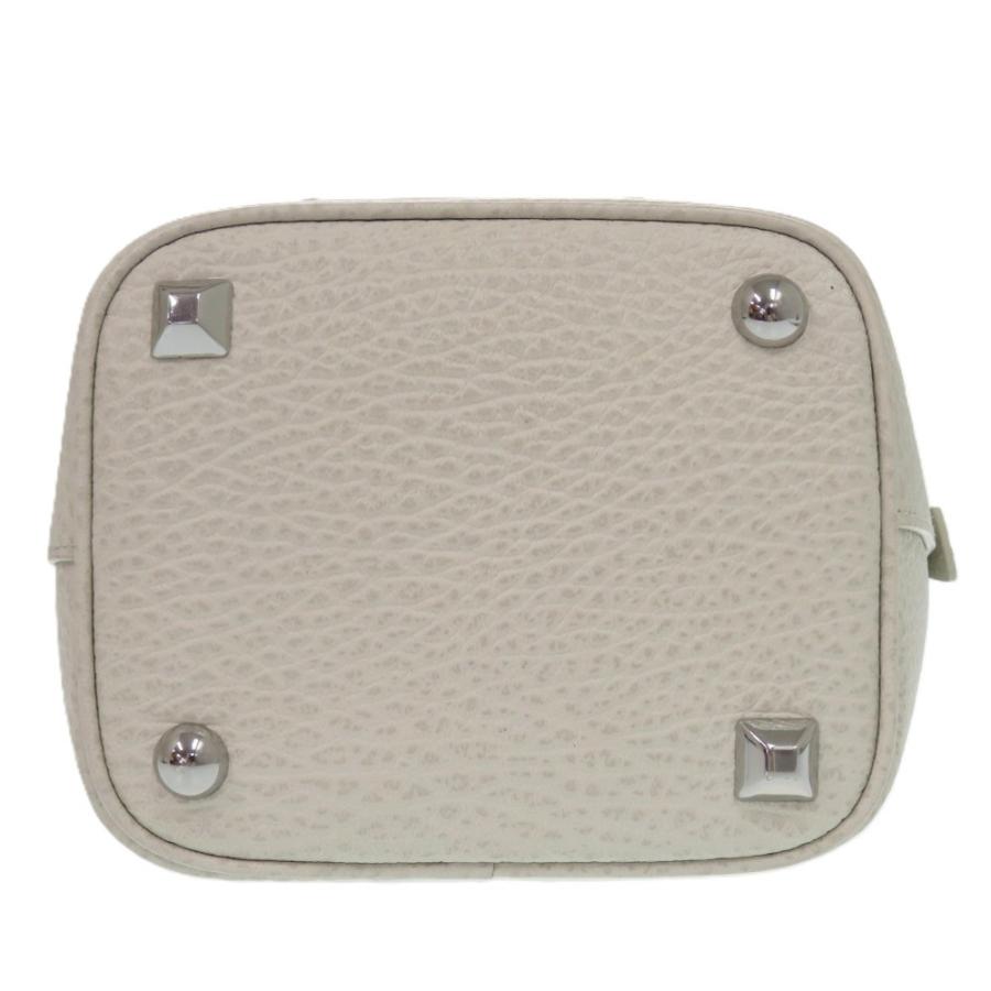 新品同様 メゾン マルジェラ 5AC S61WG0035 レザー キャンバス ライト  