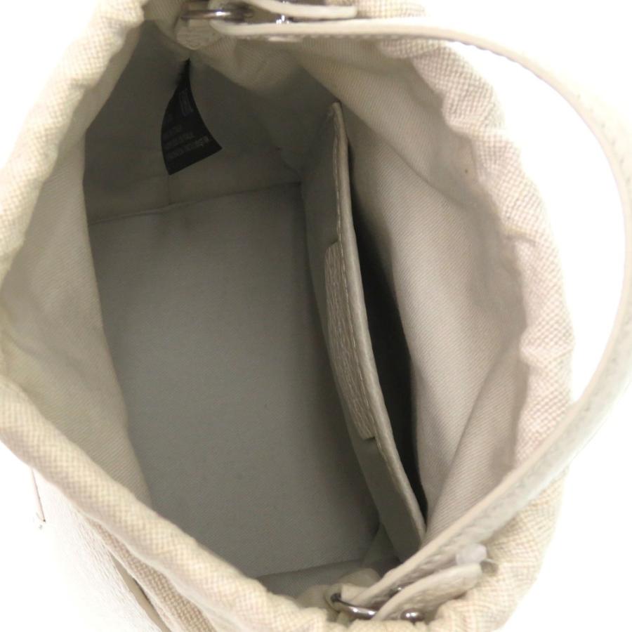 新品同様 メゾン マルジェラ 5AC S61WG0035 レザー キャンバス ライト  