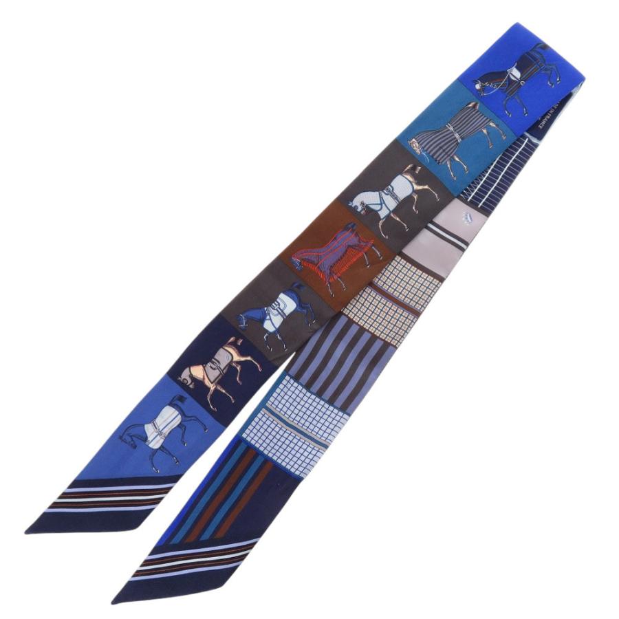 HERMES（エルメス） 美品 ツイリー 新・馬着 Couvertures Nouvelles